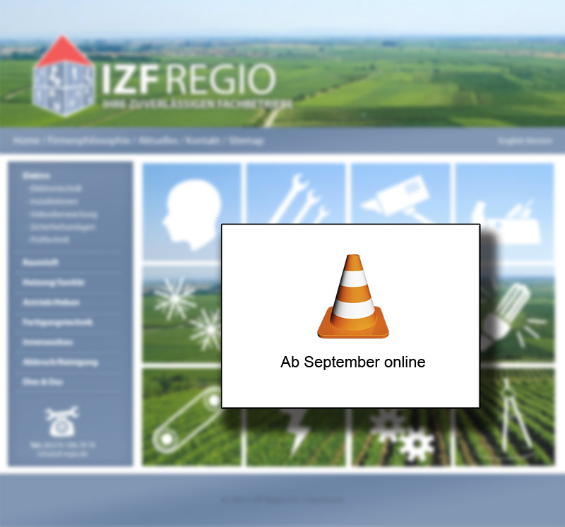 IZF Regio - ab Ende August online